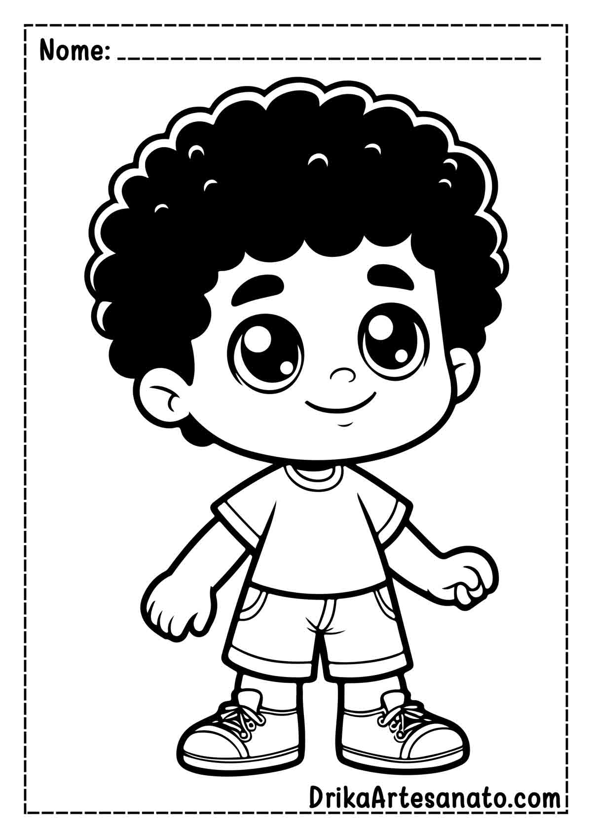 desenhos de meninos para imprimir