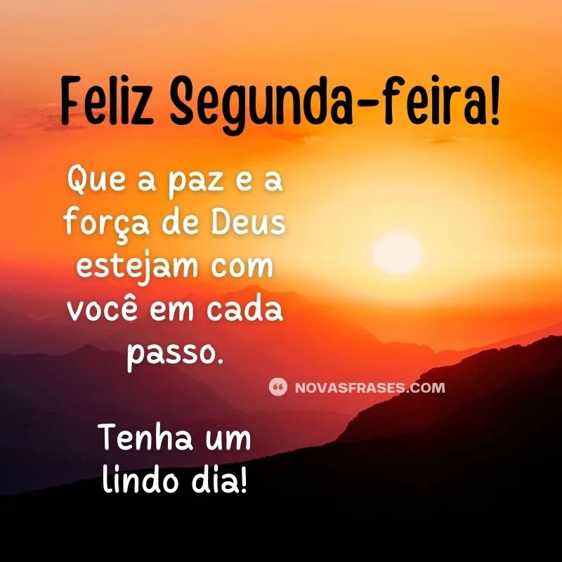 frases de bom dia segunda-feira