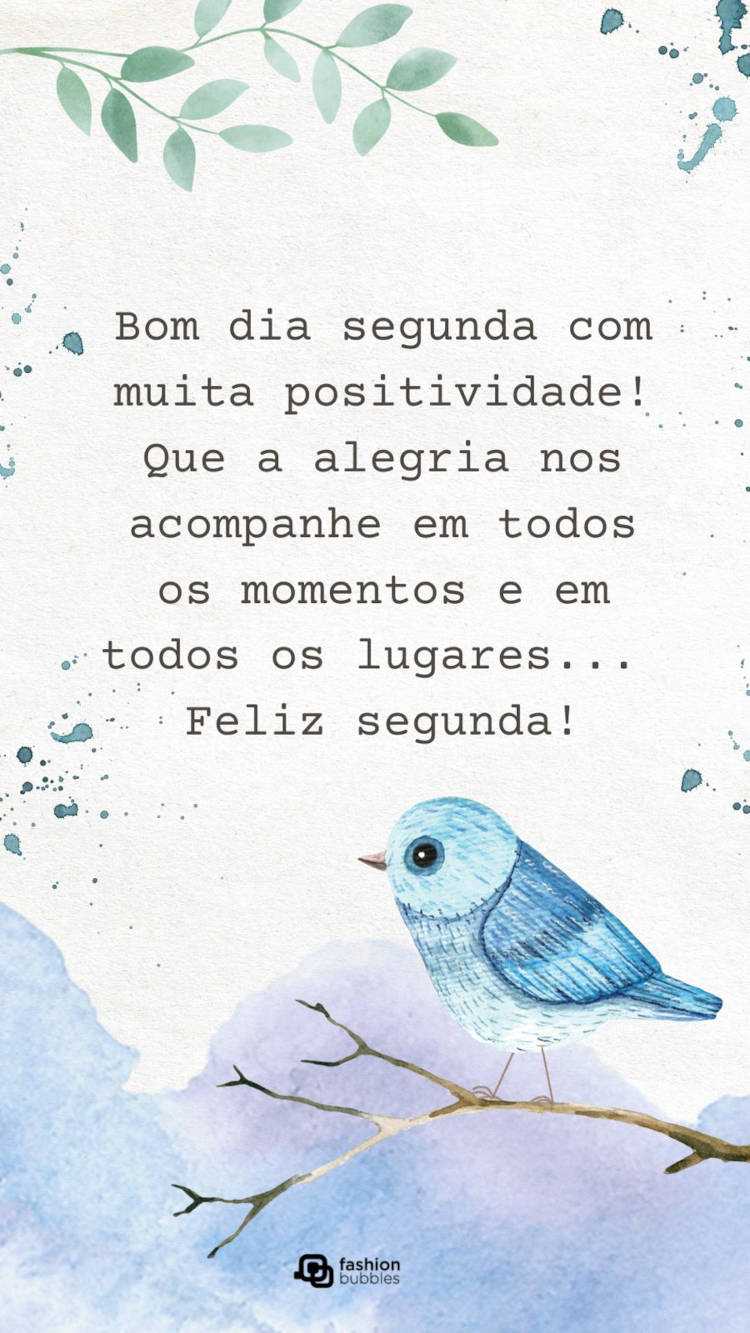 mensagens curtas segunda-feira