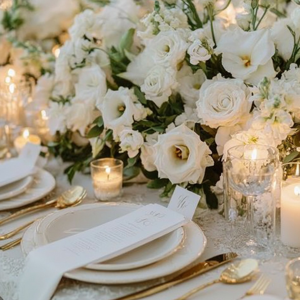 quanto custa decorar mesa de casamento simples