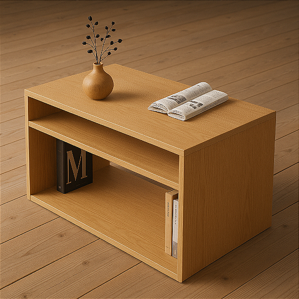 DIY: Transforme sua Mesa de Centro MDF Cru com Acabamentos Modernos