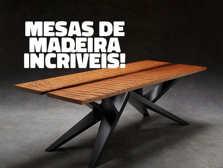 mesa de centro tronco de madeira maciça