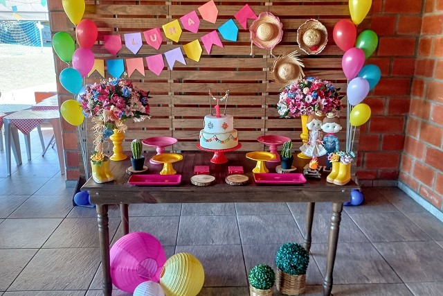 mesversario junino bebe
