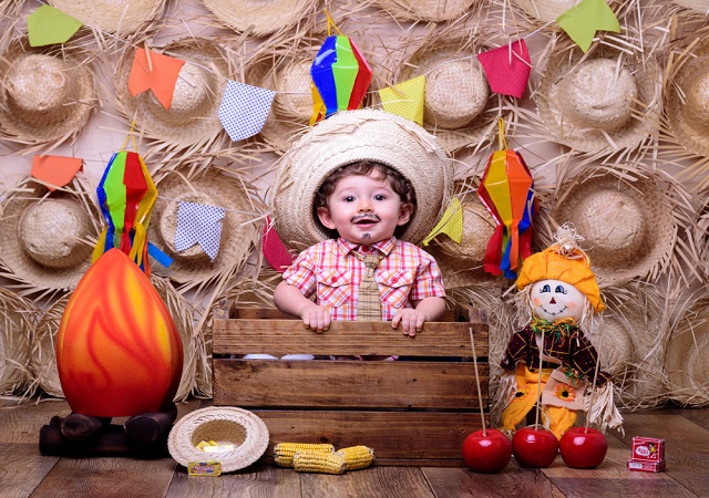 ensaio fotografico mesversario junino