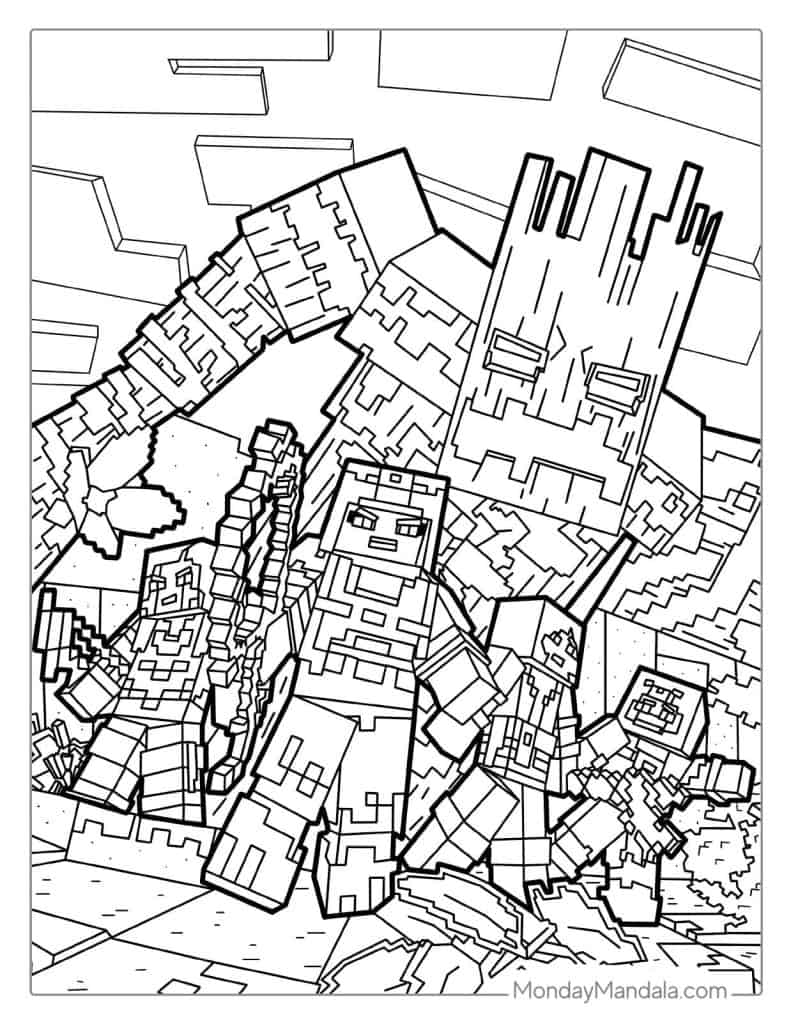 erros comuns ao imprimir desenhos do minecraft