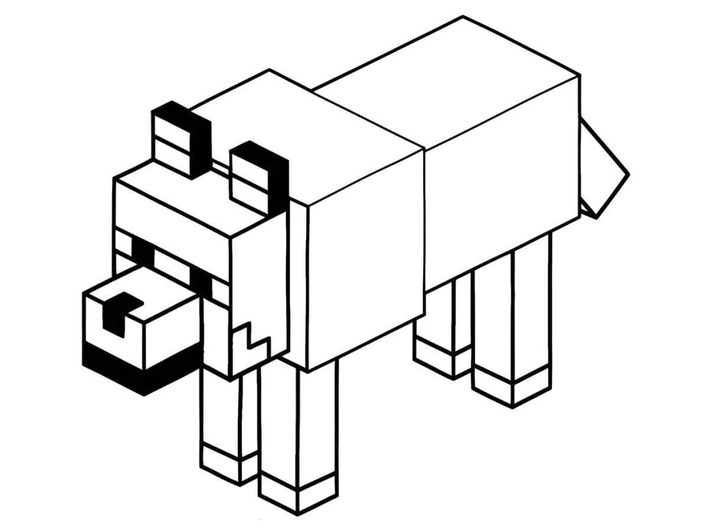 como desenhar o creeper do minecraft para colorir