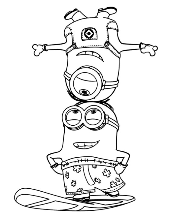 minions para imprimir grátis