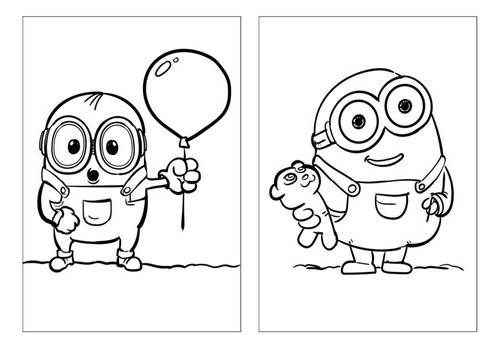 minions para colorir e imprimir
