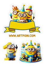 personagens minions para colorir