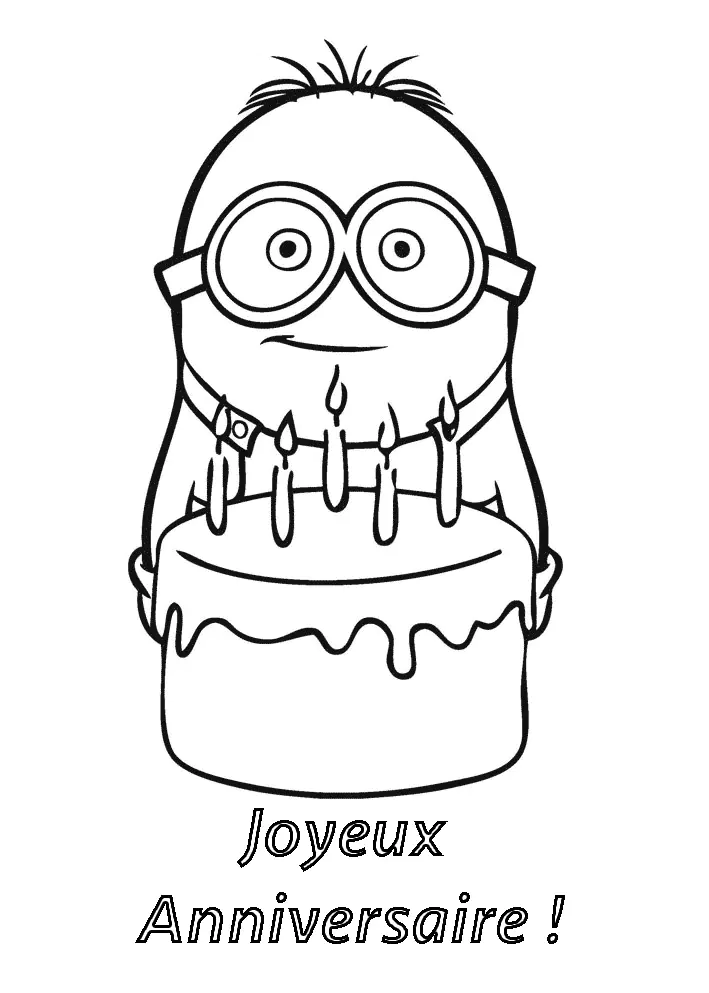 minions para colorir pdf