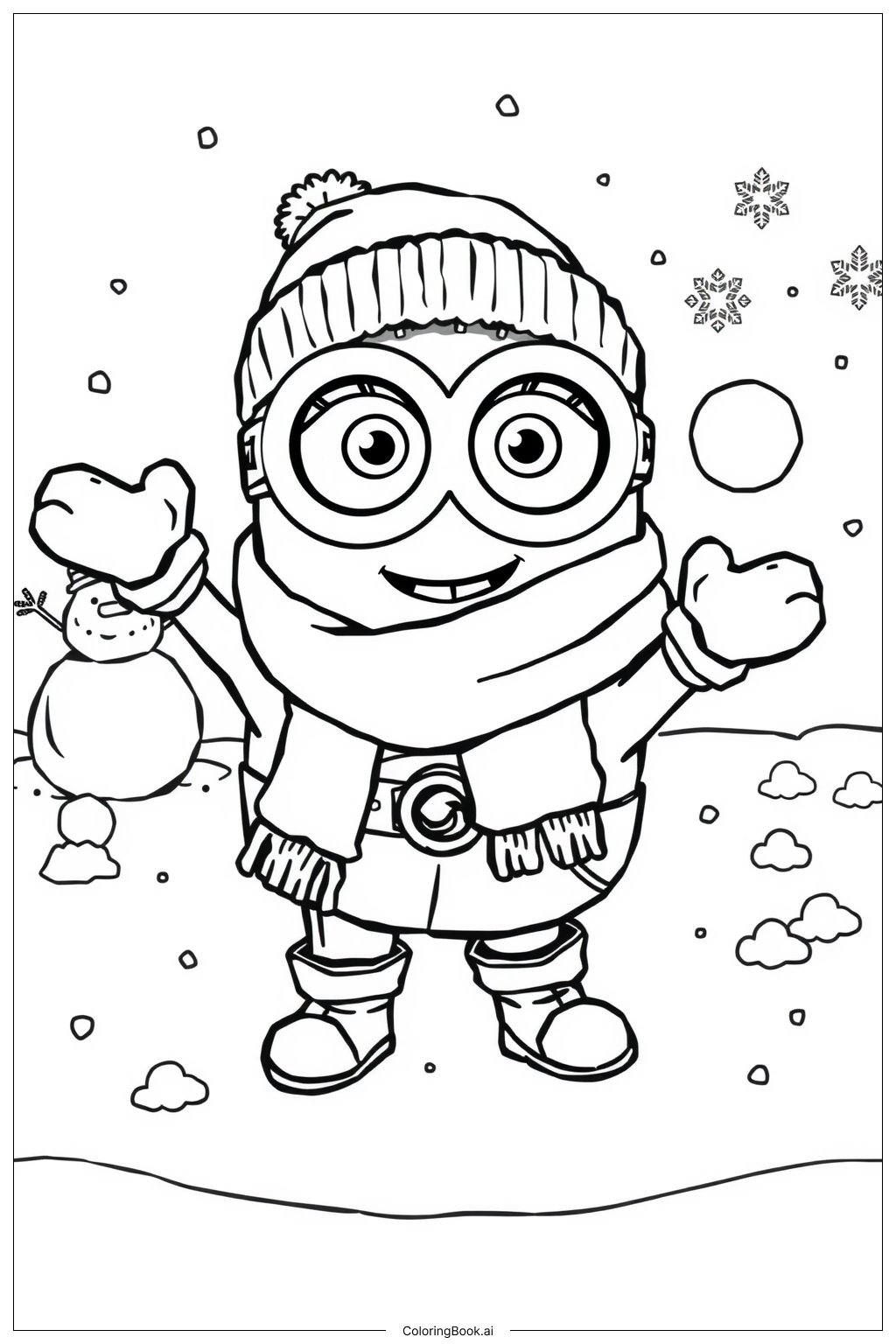 minions para colorir
