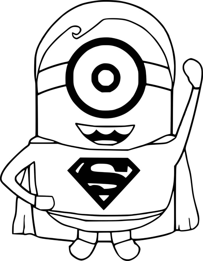 melhores desenhos de minions para colorir em família