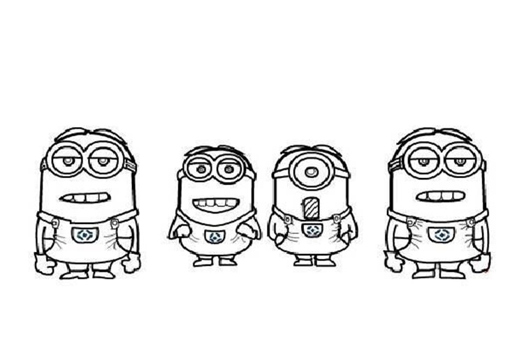 revistinha de colorir minions