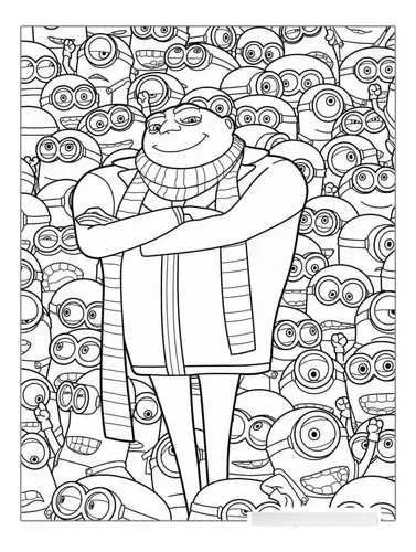 como desenhar um minion