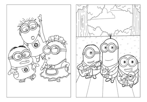como desenhar um minion