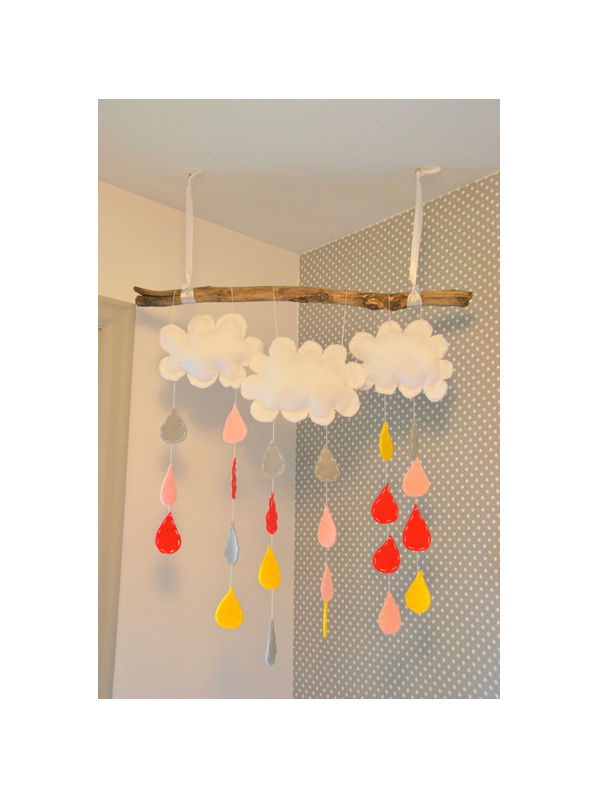 DIY Móbile de Nuvens em Feltro: Passo a Passo Detalhado para Iniciantes