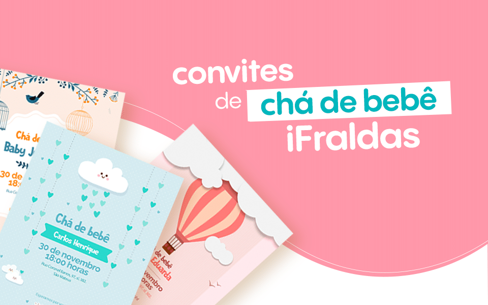 canva ou festalab qual melhor para convite cha de bebe