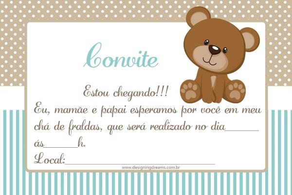 convite cha de bebe gratis vale a pena