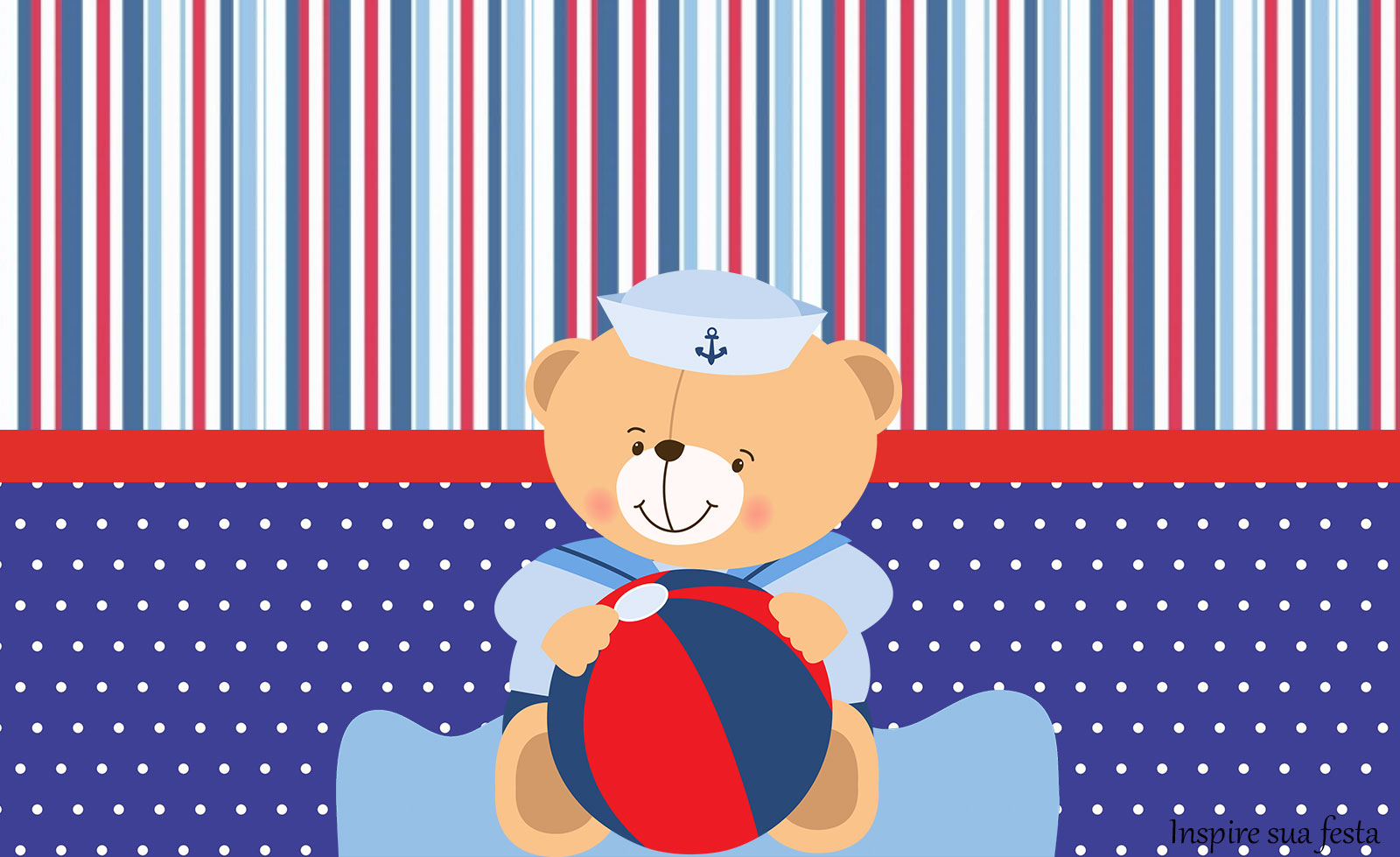 Como criar um convite marinheiro personalizado no Canva