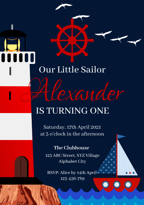 As melhores frases para convites de festa marinheiro