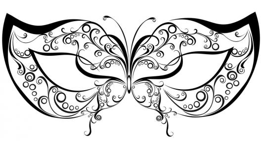 máscara de herói para imprimir