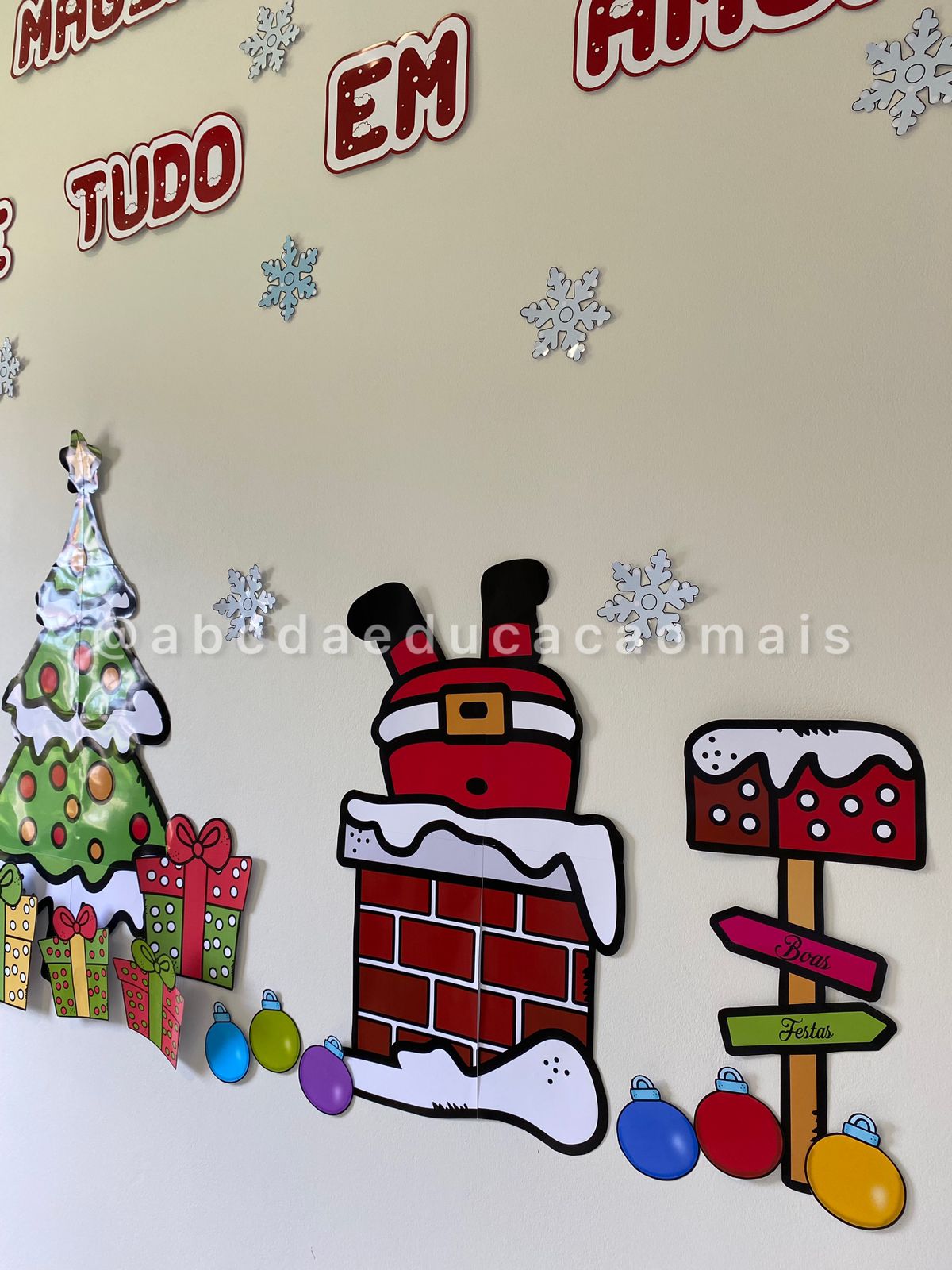 frases curtas para painel de natal escolar