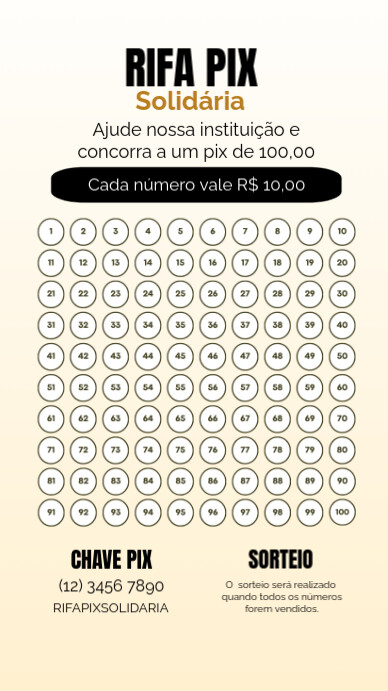 doação através de rifa
