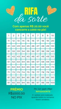 como organizar rifa impressa