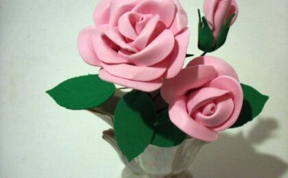 passo a passo rosa de eva realista sem molde