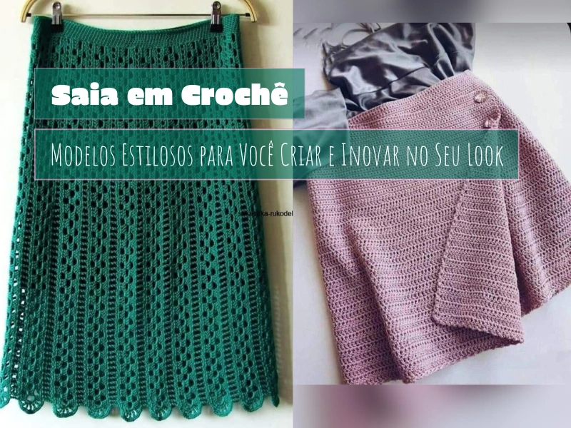 Saia Longa Boho Chic Renda Crochê