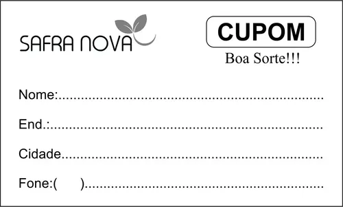 sorteio em loja física