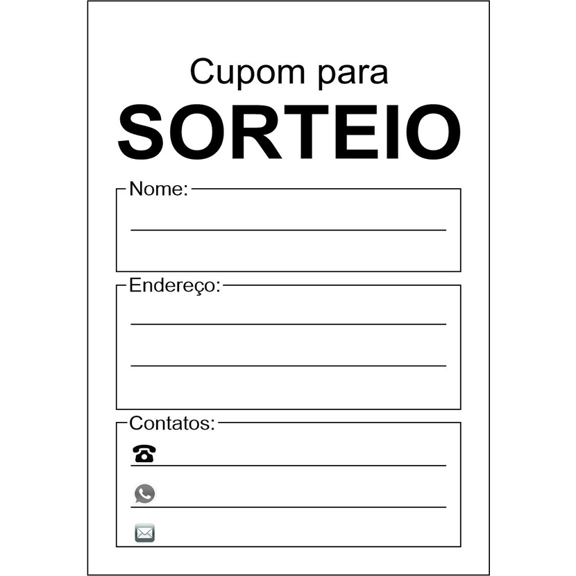 sorteio online