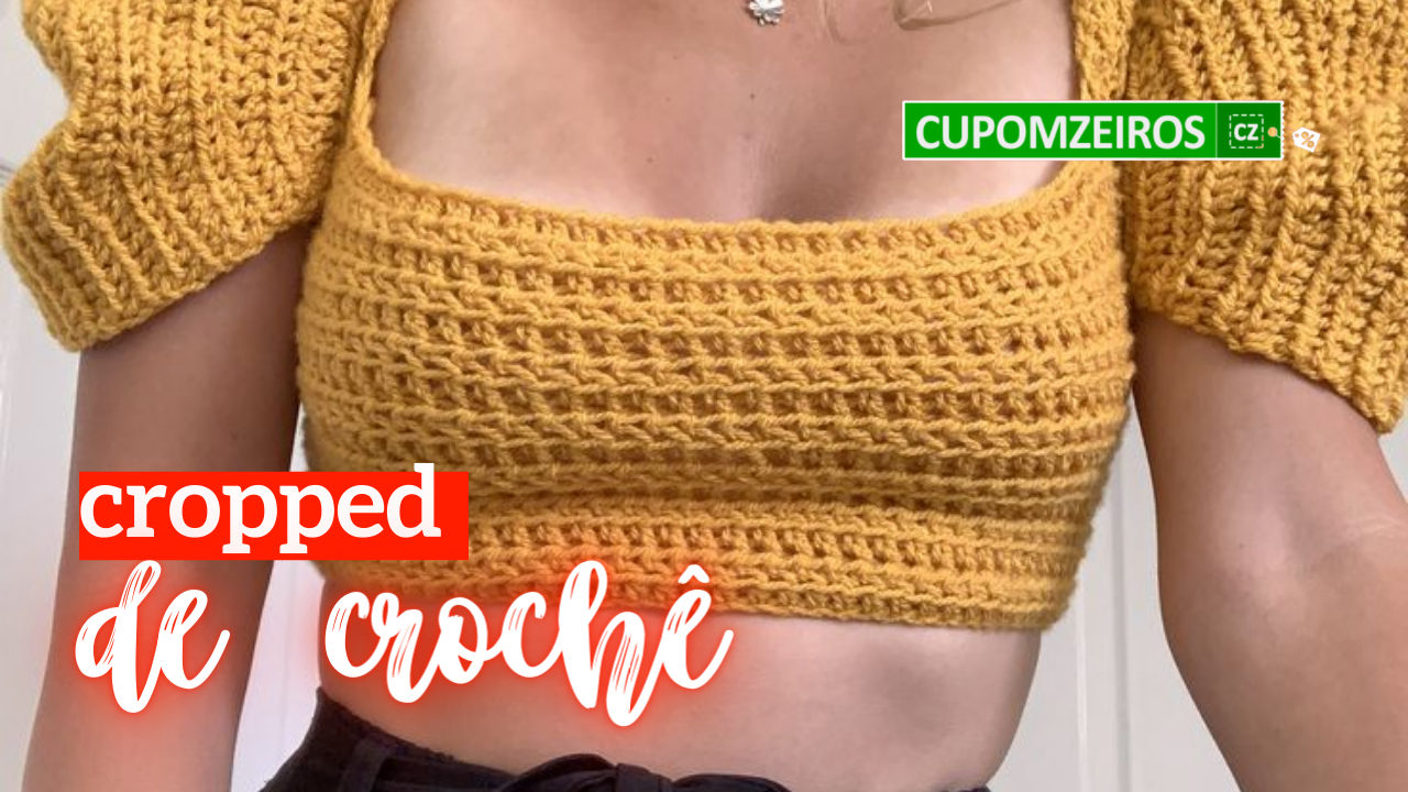 quanto custa um cropped de crochê feito à mão