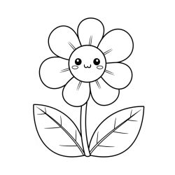 desenhos de flores para colorir
