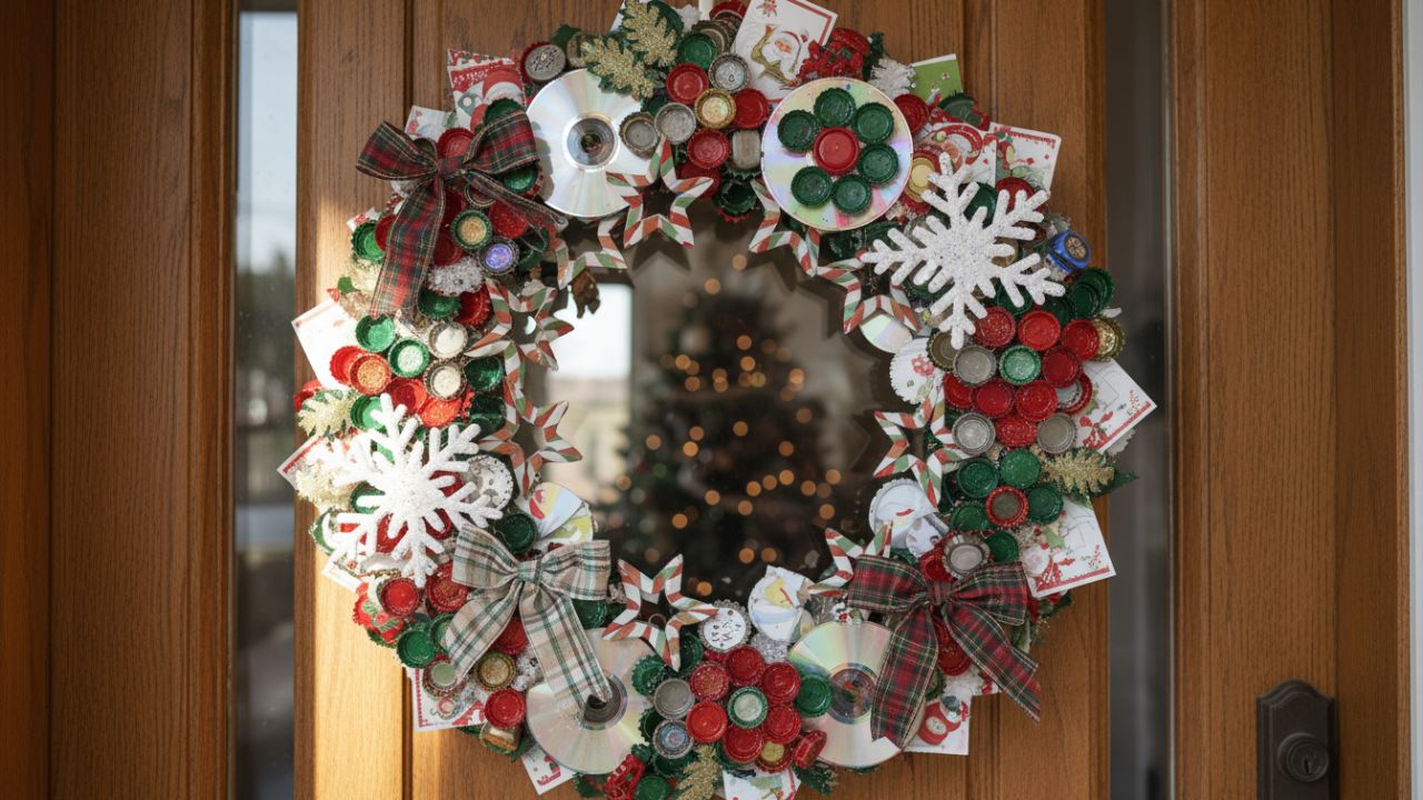 guirlanda de natal pronta ou feita a mao qual escolher