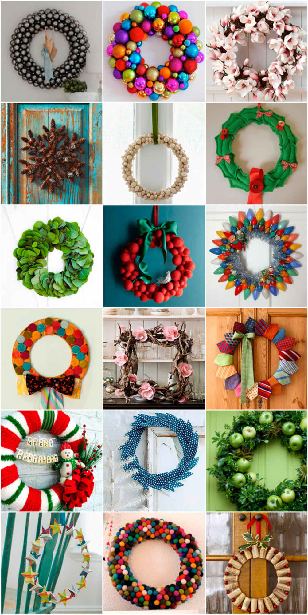 guirlanda de natal rustica com pinhas e canela passo a passo