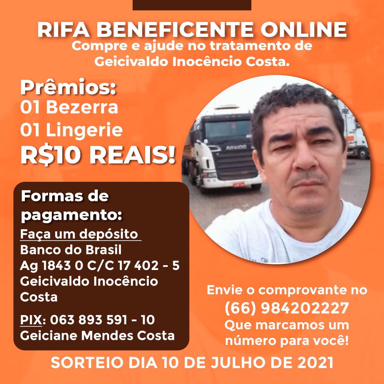 como fazer rifa beneficente