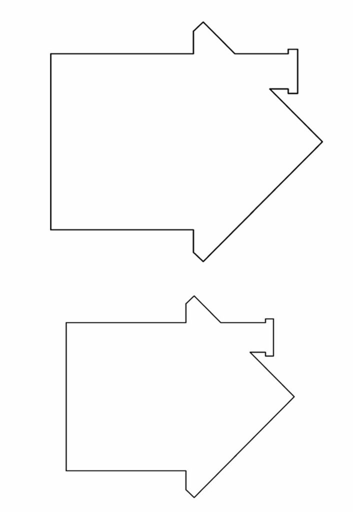 Guia de tamanhos de moldes de números para cada aplicação