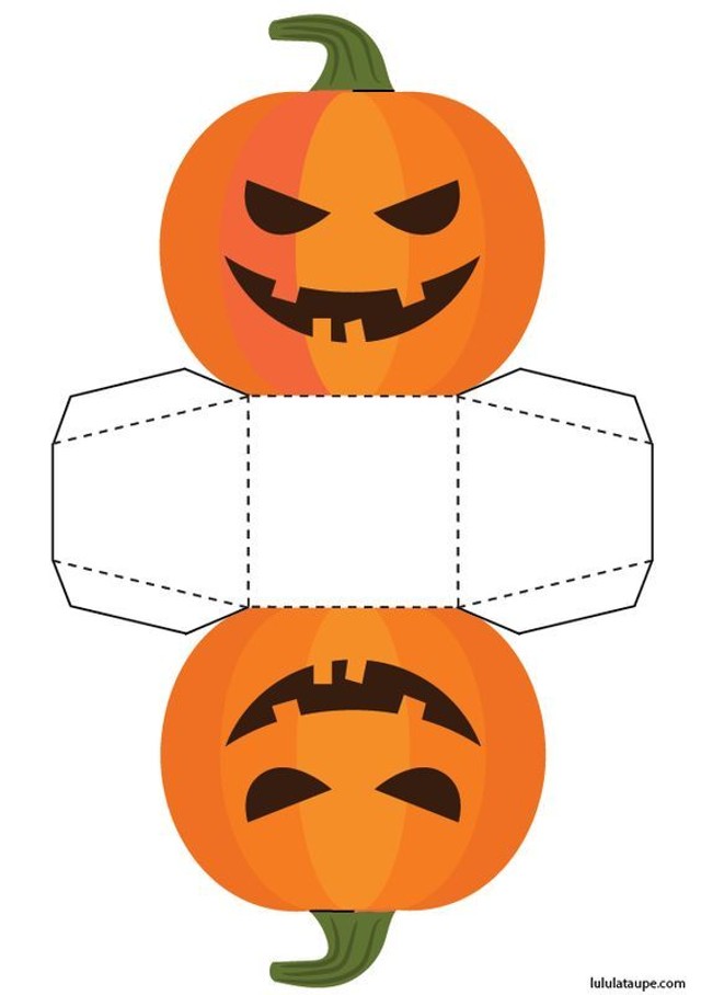 molde abobora halloween eva