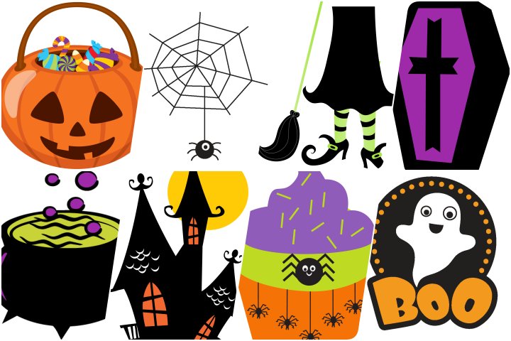 stencil abobora halloween