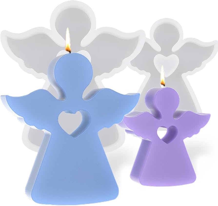 molde anjo feltro