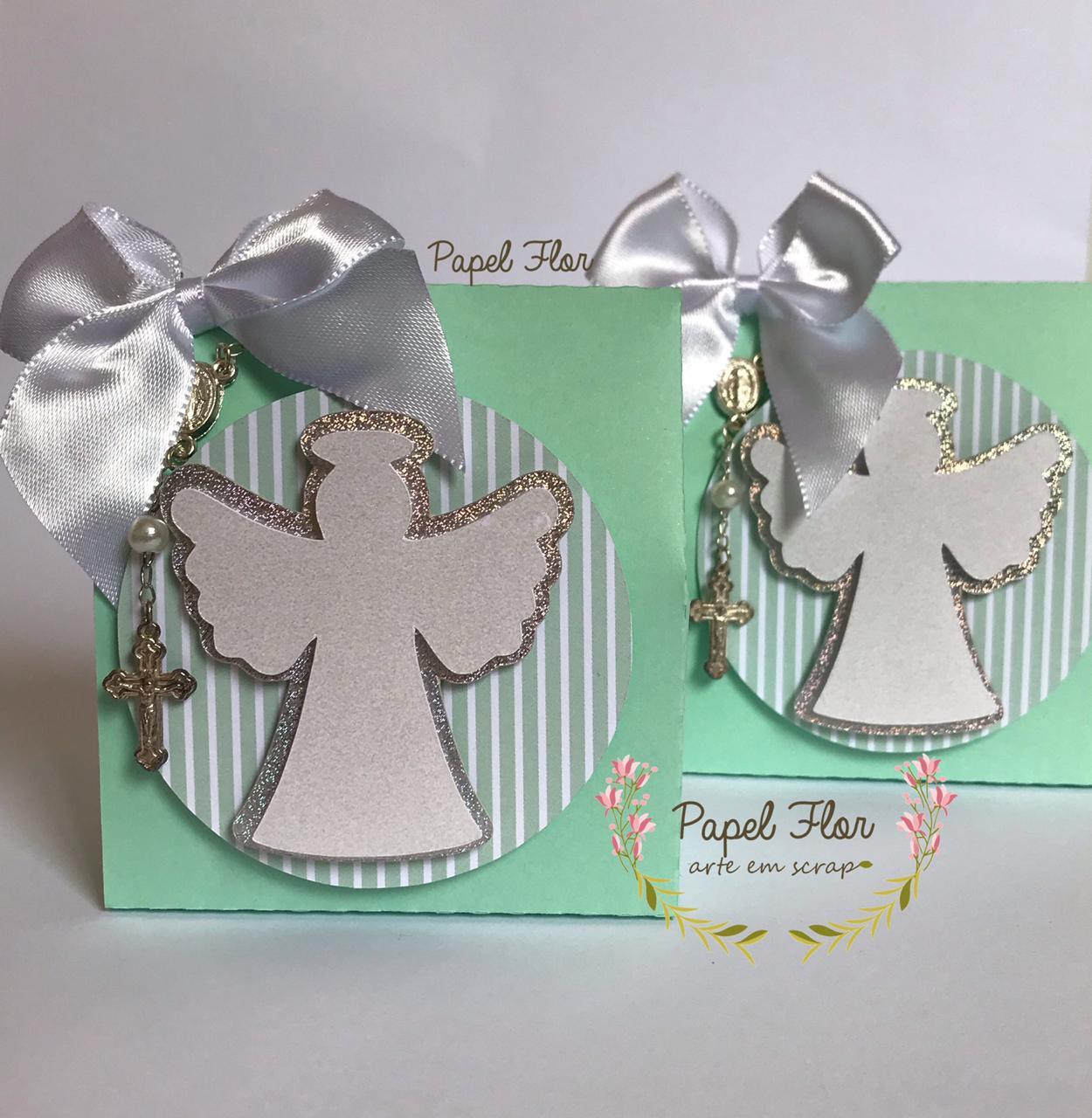 molde anjo batizado para cortar