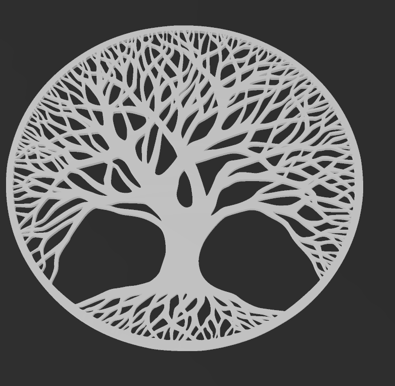 molde arvore para imprimir