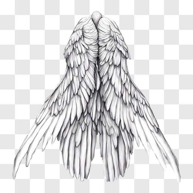 melhores ideias molde asa de anjo