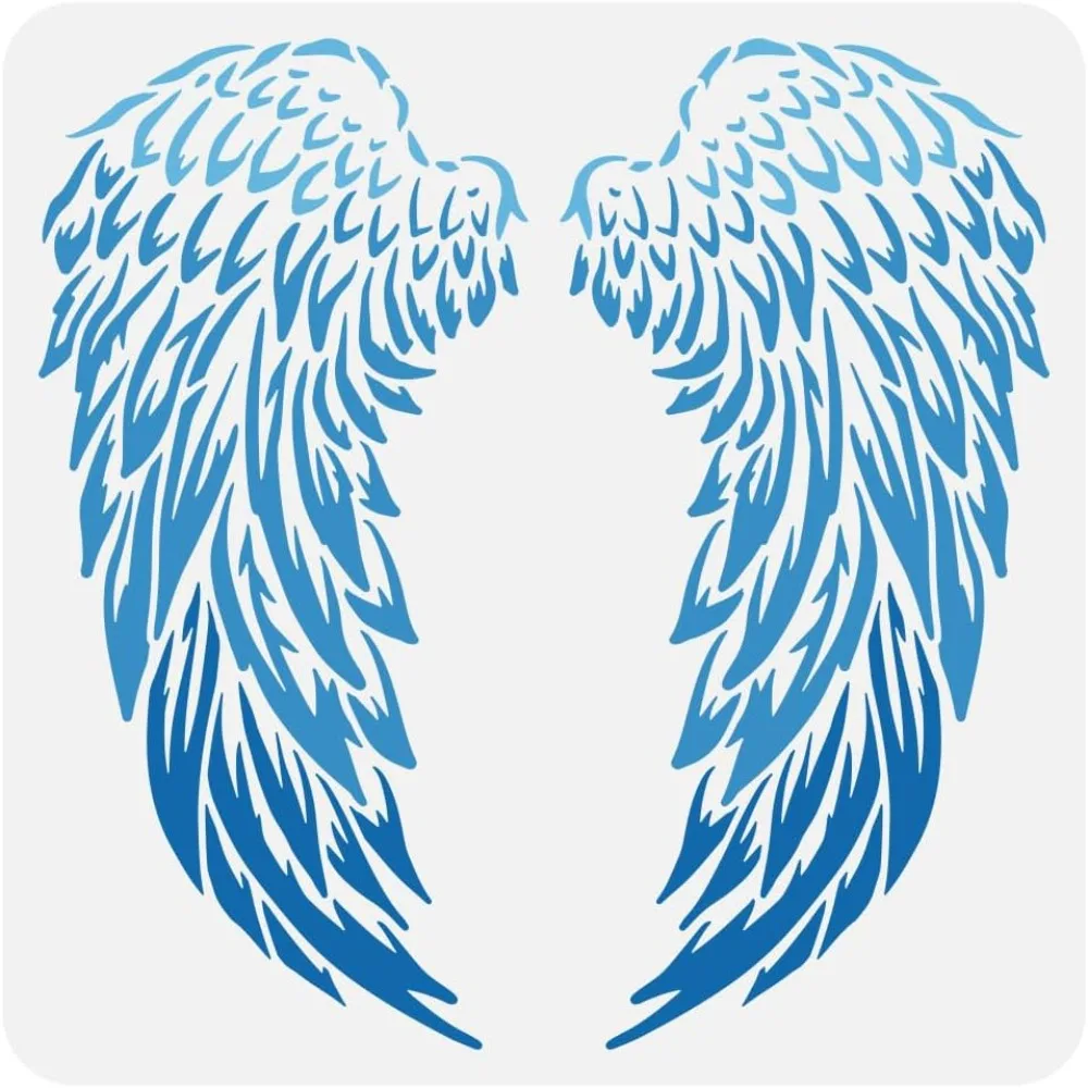 melhores ideias molde asa de anjo