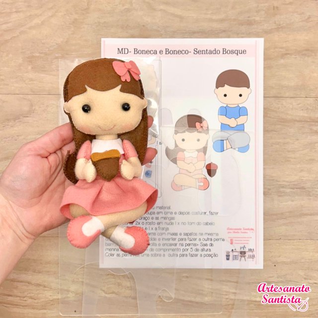 evite estes 5 erros ao fazer sua boneca de feltro para guirlanda