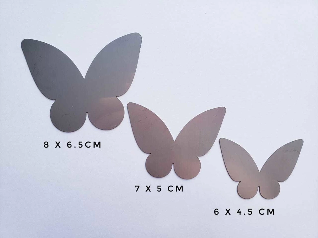 molde borboleta reutilizável