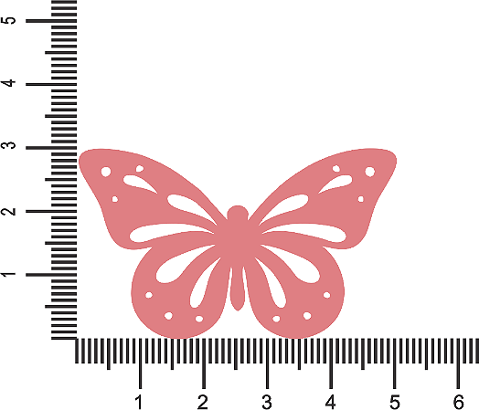 molde borboleta para topo de bolo