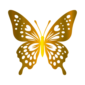 molde borboleta vazada png