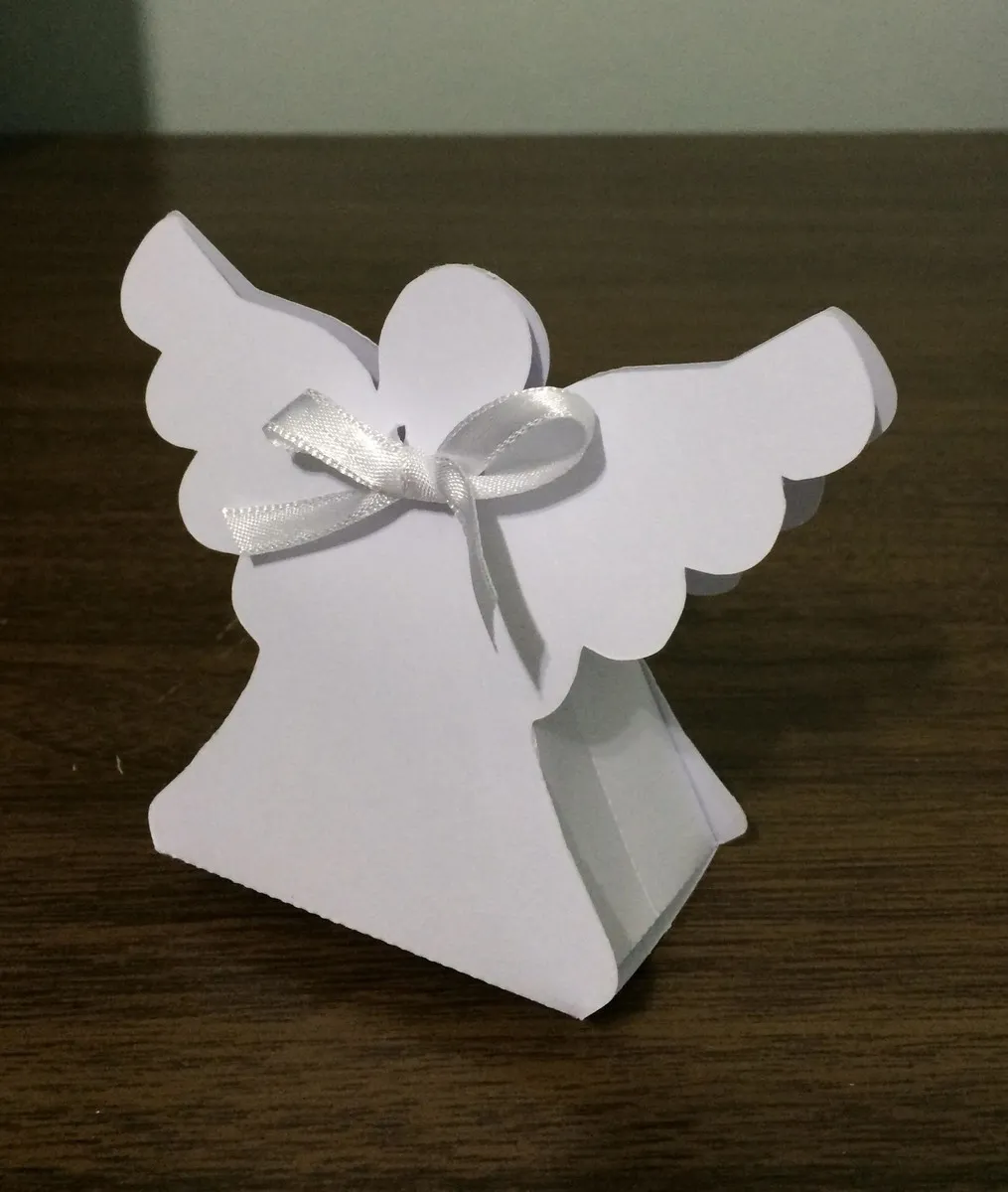 lembrancinha de batizado caixa anjo